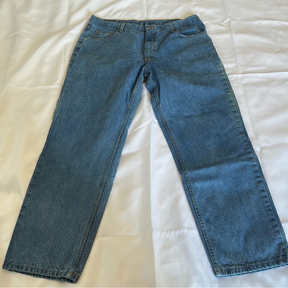 Members Mark Men’s Jeans – Classic Fit Straight Leg Denim – Size 38x30